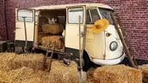 VW T1 Hühnerstall 1956