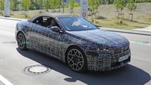 BMW i4 Cabrio als Erlkönig