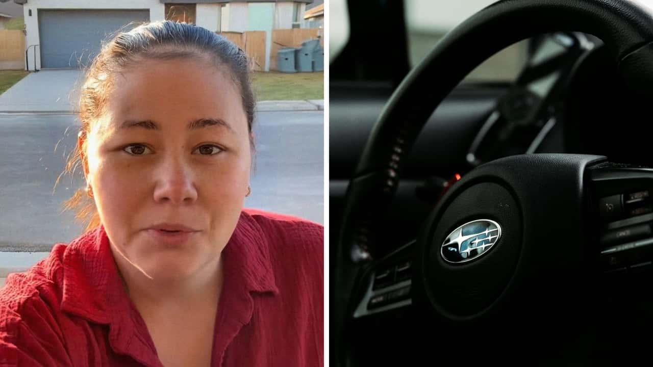 Dealership repairs Subaru window. Then she looks at what they removed instead