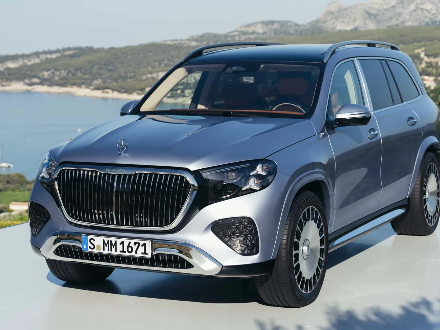 MAYBACH ベンツ AMG GLS 600 W167 X167 23イ Novo Mercedes-Maybach GLS mira ultra-luxo e tem motor V8 de 603 CV