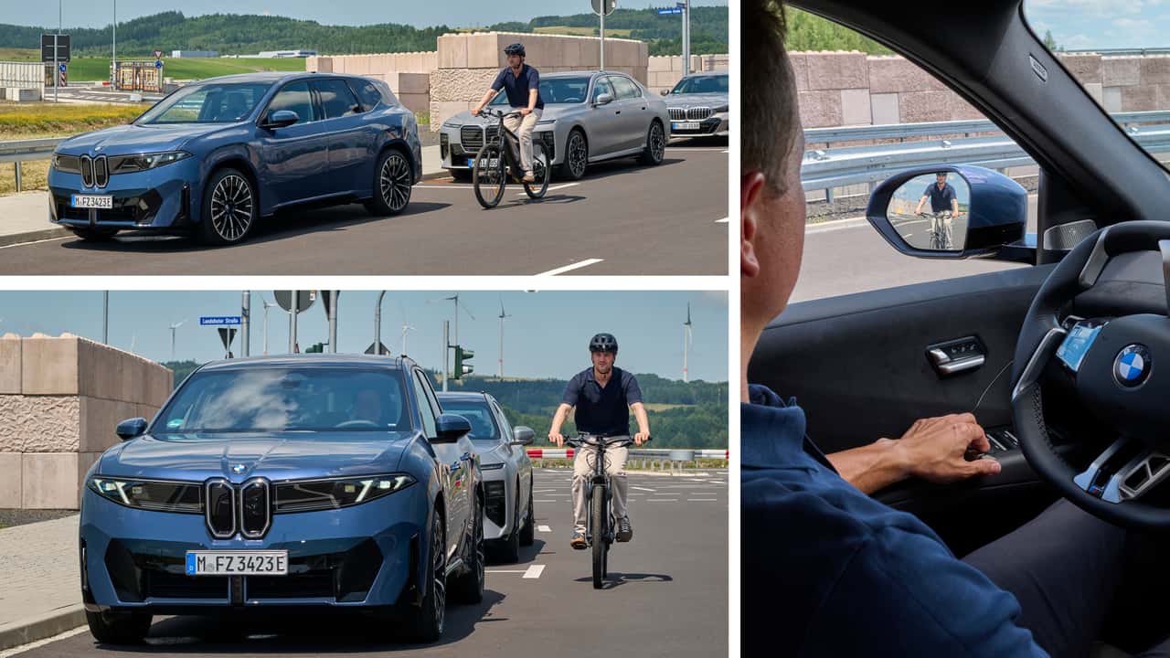 نظام BMW للمساعدة في التحذير من الخروج
