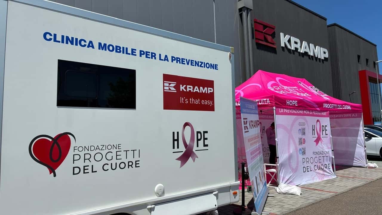 Kramp Italia investe sulla prevenzione: clinica mobile in azienda per i dipendenti