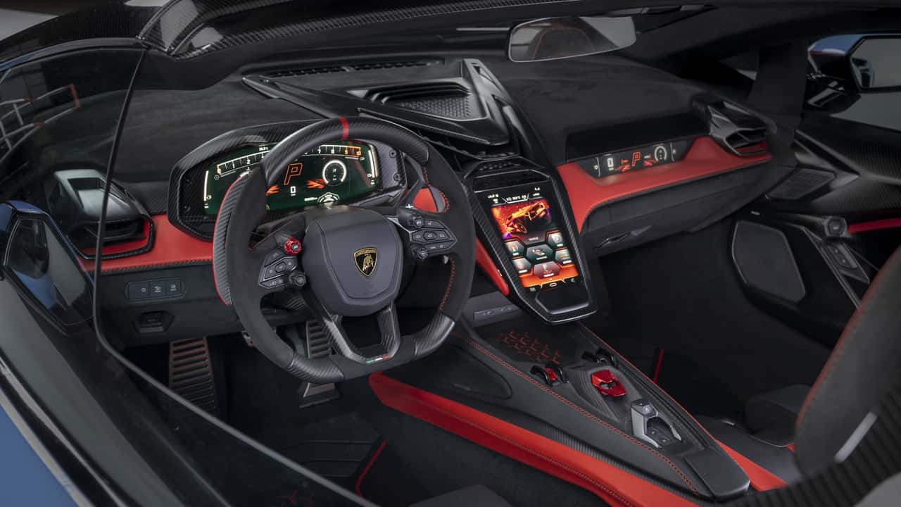 Lamborghini's Fenomeno Roadster Breaks Cover: Unleashing Unprecedented Power and Design 13