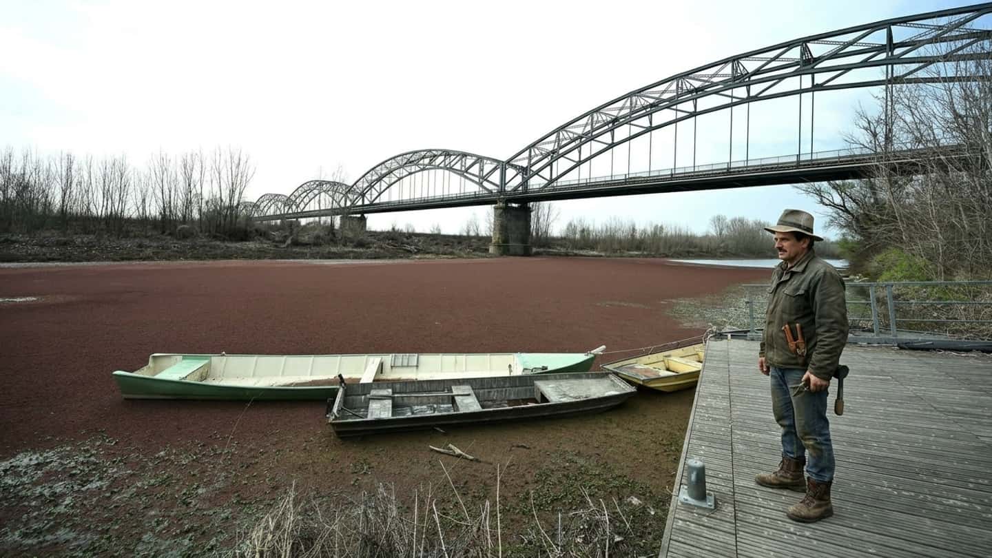Siccità estrema sul Po e grandi laghi, effetti sull’agricoltura