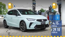 SEAT Ibiza gasoline (2026), real-world fuel consumption test
