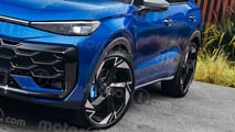 Volkswagen T-Roc R (2026), renderizado en Motor1.com