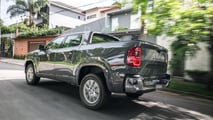 Teste Ram Rampage Big Horn 2026 - traseira em movimento