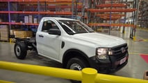 De olho em Hilux e S10, Ford lança Ranger XL com cabine simples e chassi 