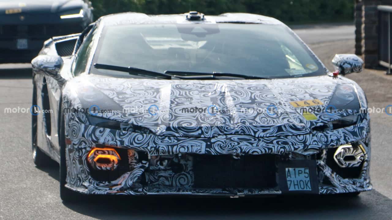 Lamborghini Huracan'ın Halefi Testte