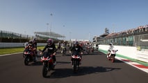Experience Aprilia's machines for yourself via test rides on track