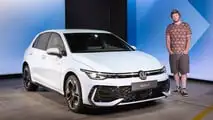 VW Golf (2024) in der ersten Sitzprobe