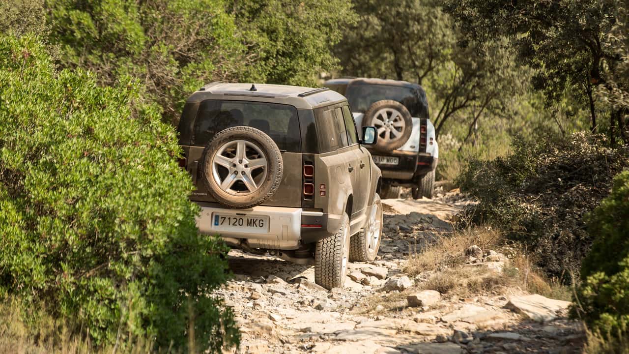 Prueba Land Rover Defender 2023