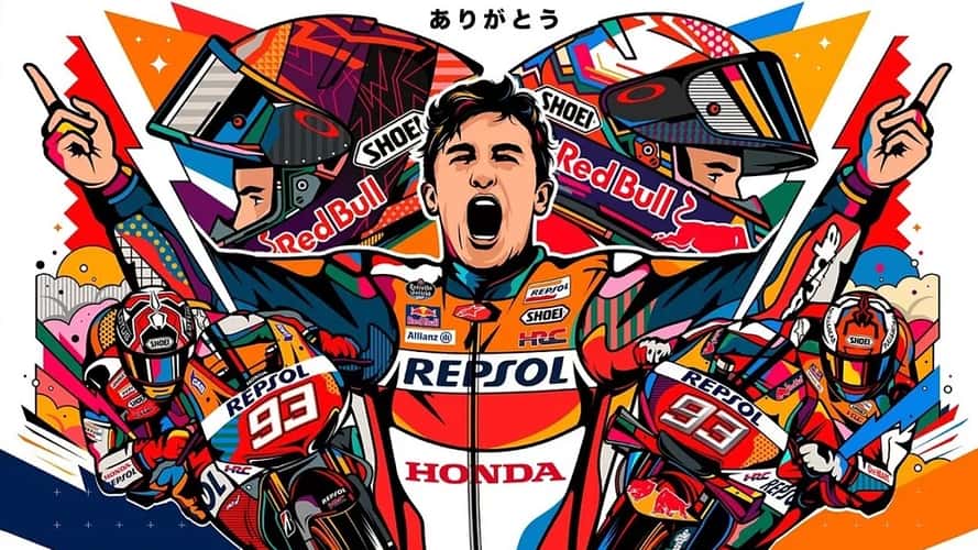 El libro digital gratuito de Honda para homenajear a Marc Márquez