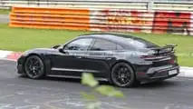 Porsche Taycan GT spy photo