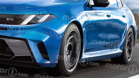 BMW M5 restylée (2027), le rendu par Motor1.com