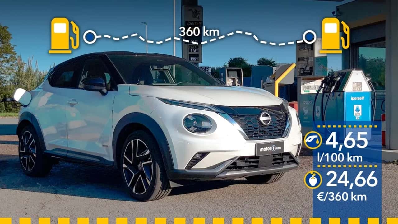 Nissan Juke Hybrid 143 CV, consumo real