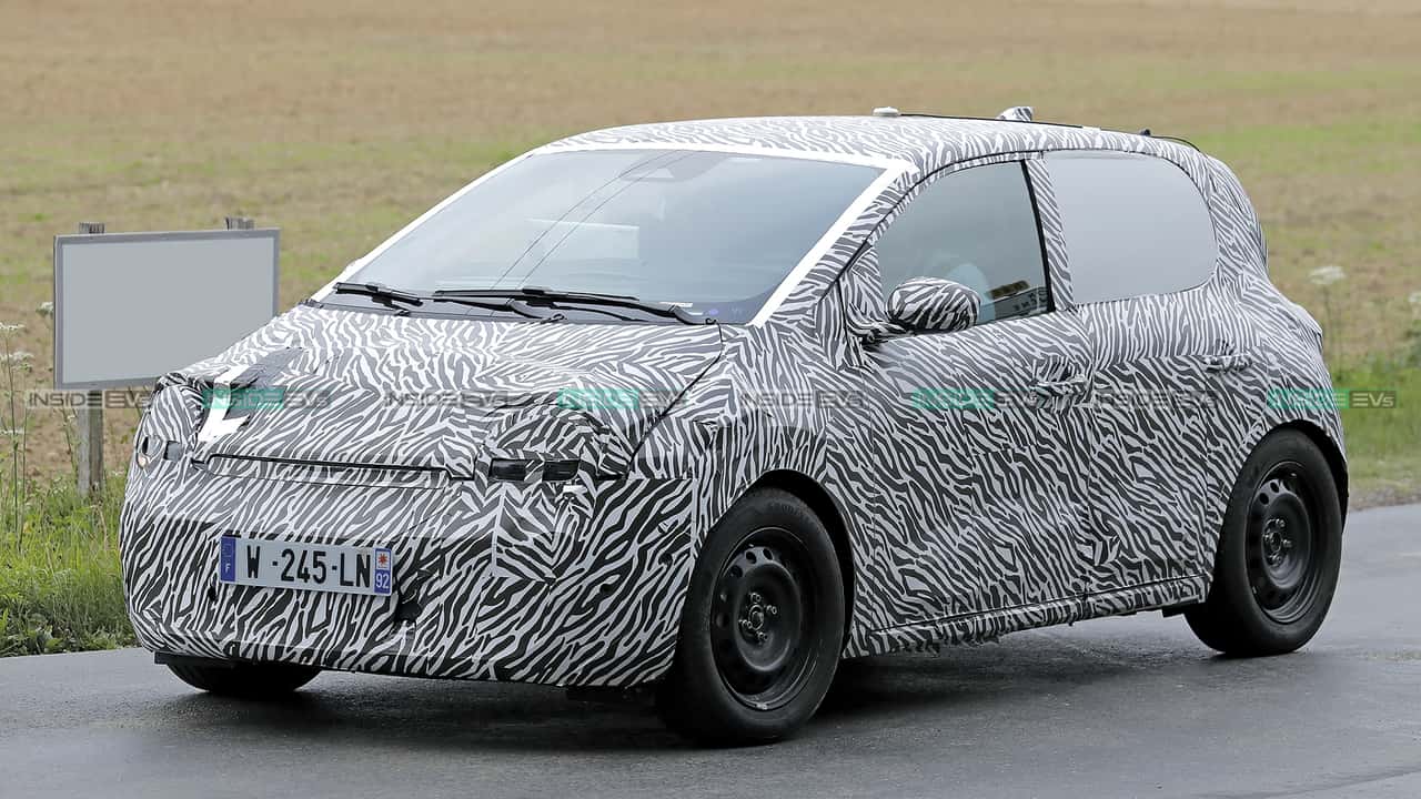 Renault Twingo Electric (2026) als Erlkönig