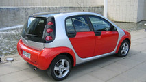 Smart Forfour on location in Espoo Finland