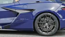2026 Chevrolet C8 Corvette Zora spy shots undisguised exterior 10