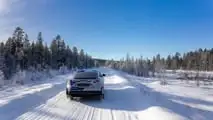 Alpine A390, the photos of the tests at the Arctic Circle