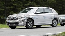 Makyajlı Skoda Kamiq Casus Fotoğrafları