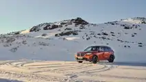 Foto - BMW X1 sulla neve