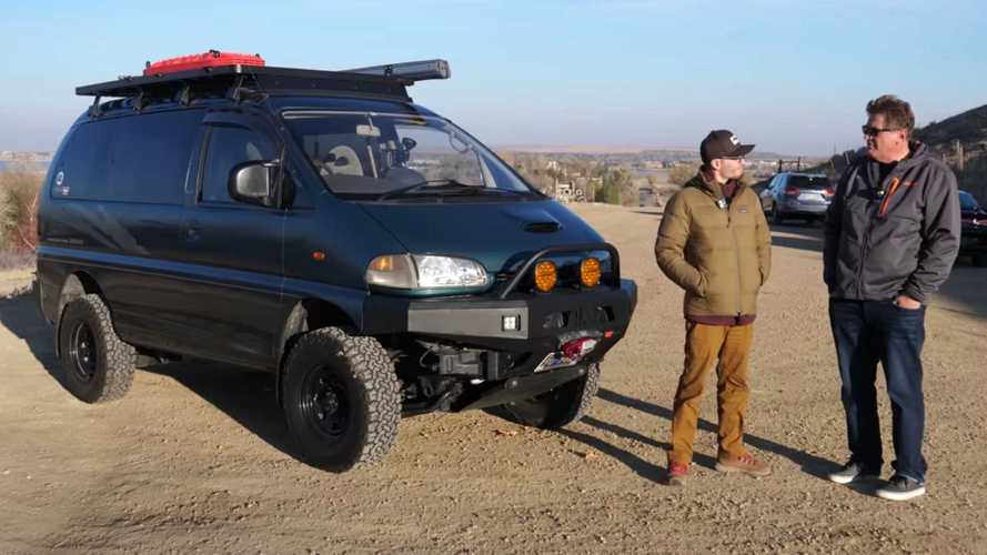 Adorable Mitsubishi Delica Van Becomes Tiny Overlander