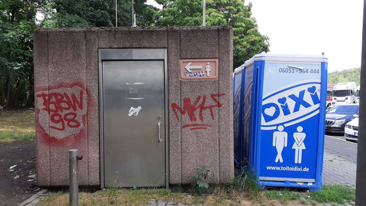 Rastplatz Stadtwald an der A3 in Hessen (Quelle: ADAC)