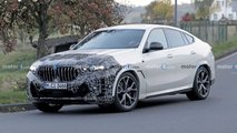 BMW X6 facelift new spy photo