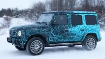 Mercedes-Benz EQG Spy Photos