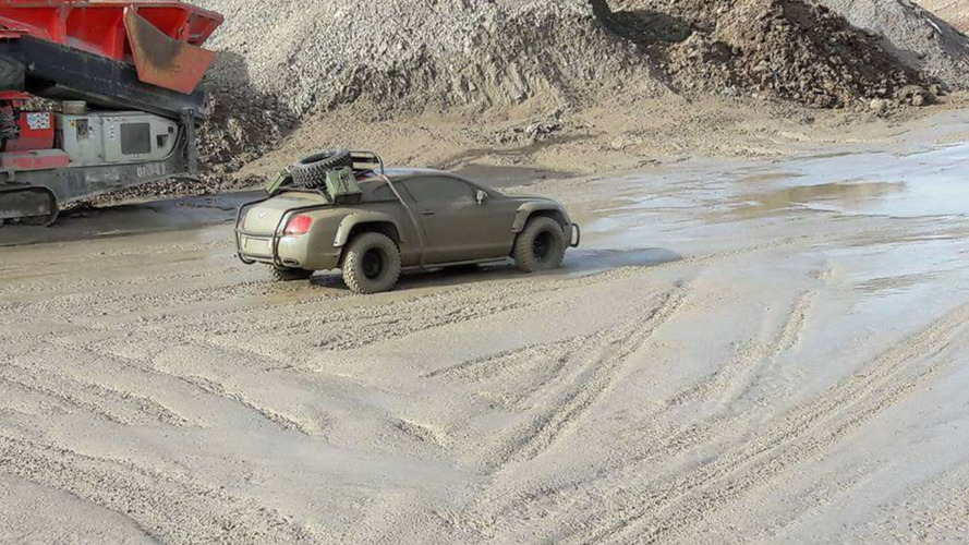 Bentley Continental GT off road