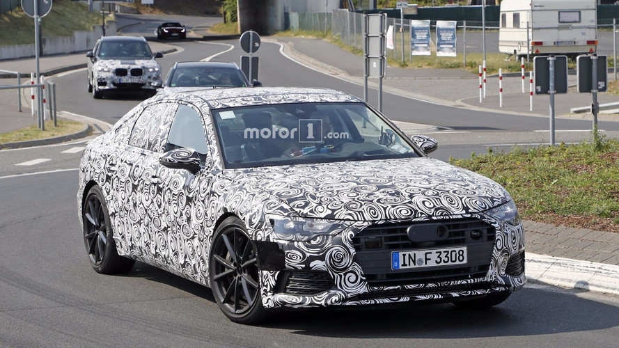 2019 Audi S6 spy photo