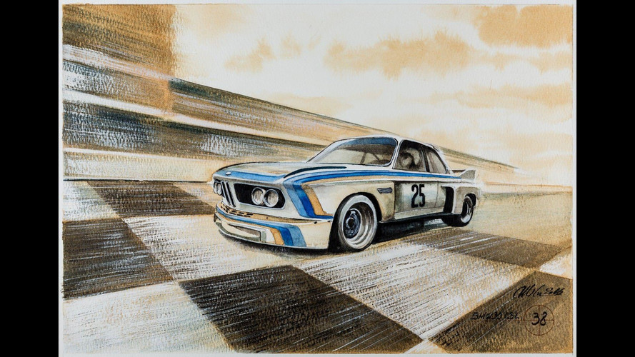 BMW pinturas de café
