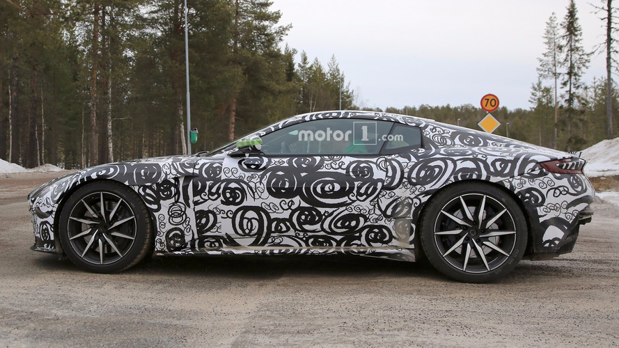 Aston Martin DB11 S spy photo