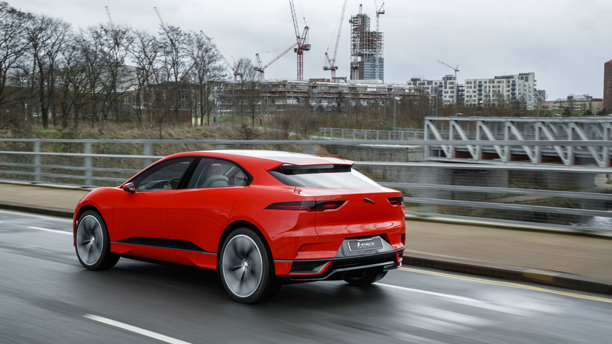 Jaguar I-Pace concept in London
