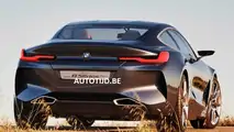 BMW 8 Series concept leaked official image