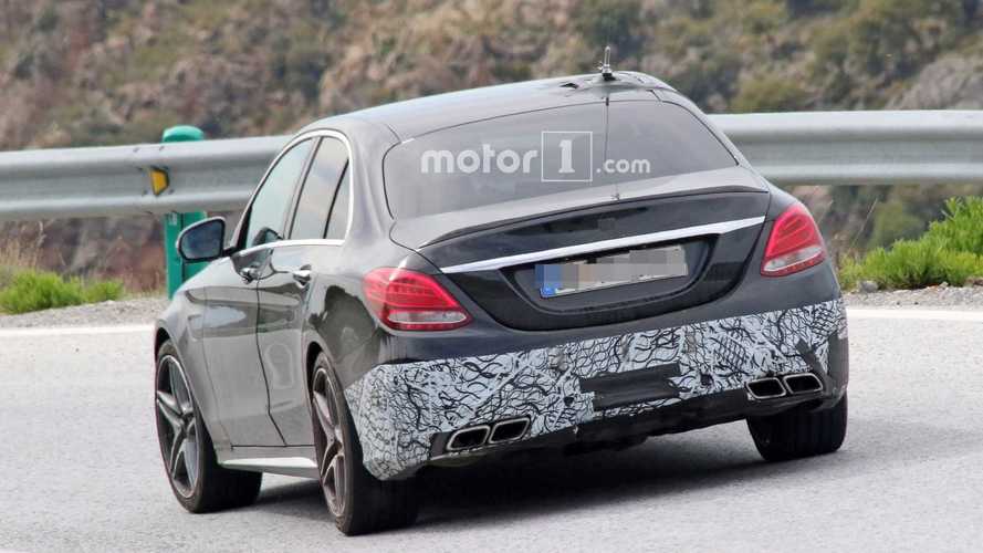 2018 Mercedes-AMG C63 Sedan spy photo