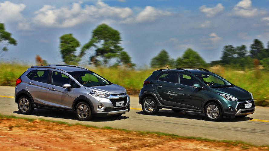 Honda WRV x Nissan Kicks x Hyundai HB20X
