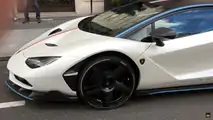 Lamborghini Centenario sokaklarda