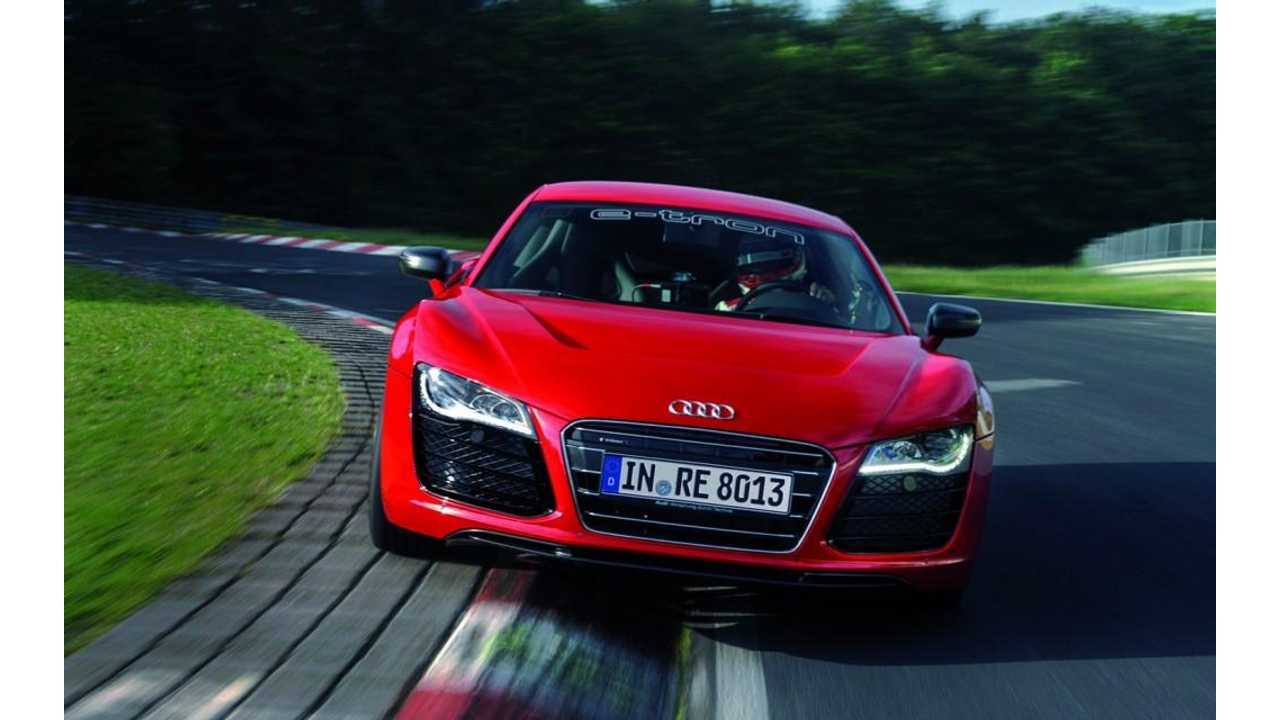Audi R8 E-tron Now Production-Bound?