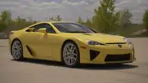 2012 Lexus LFA tre quarti anteriore