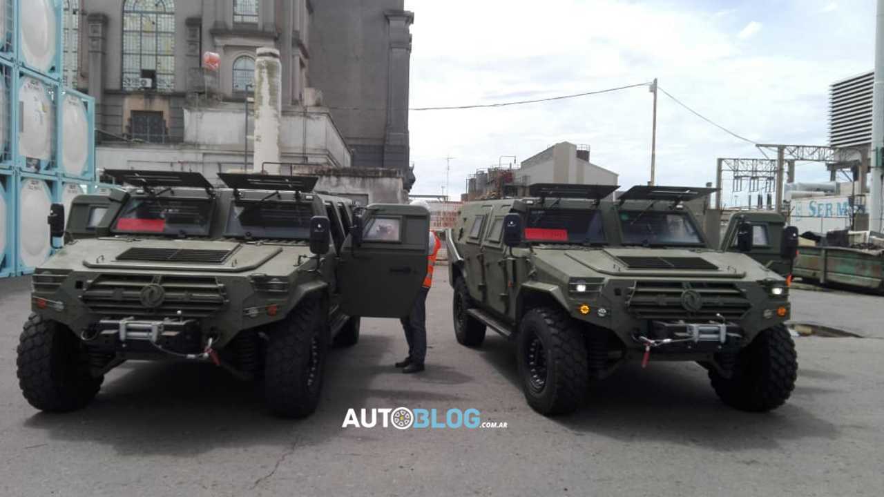 Llegaron los blindados chinos para la Cumbre del G20 en Buenos Aires
