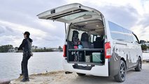 Nissan NV350 Caravan ES Mobility Concept Fishing Casting Out