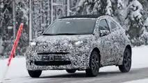 Toyota Aygo (2022) auf neuen Erlkönigfotos