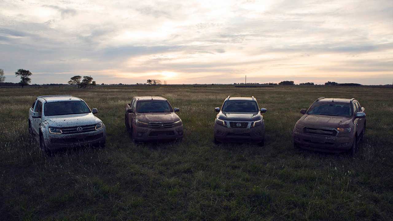 Crítica de pick-ups: Amarok, NP300 Frontier, Hilux y Ranger