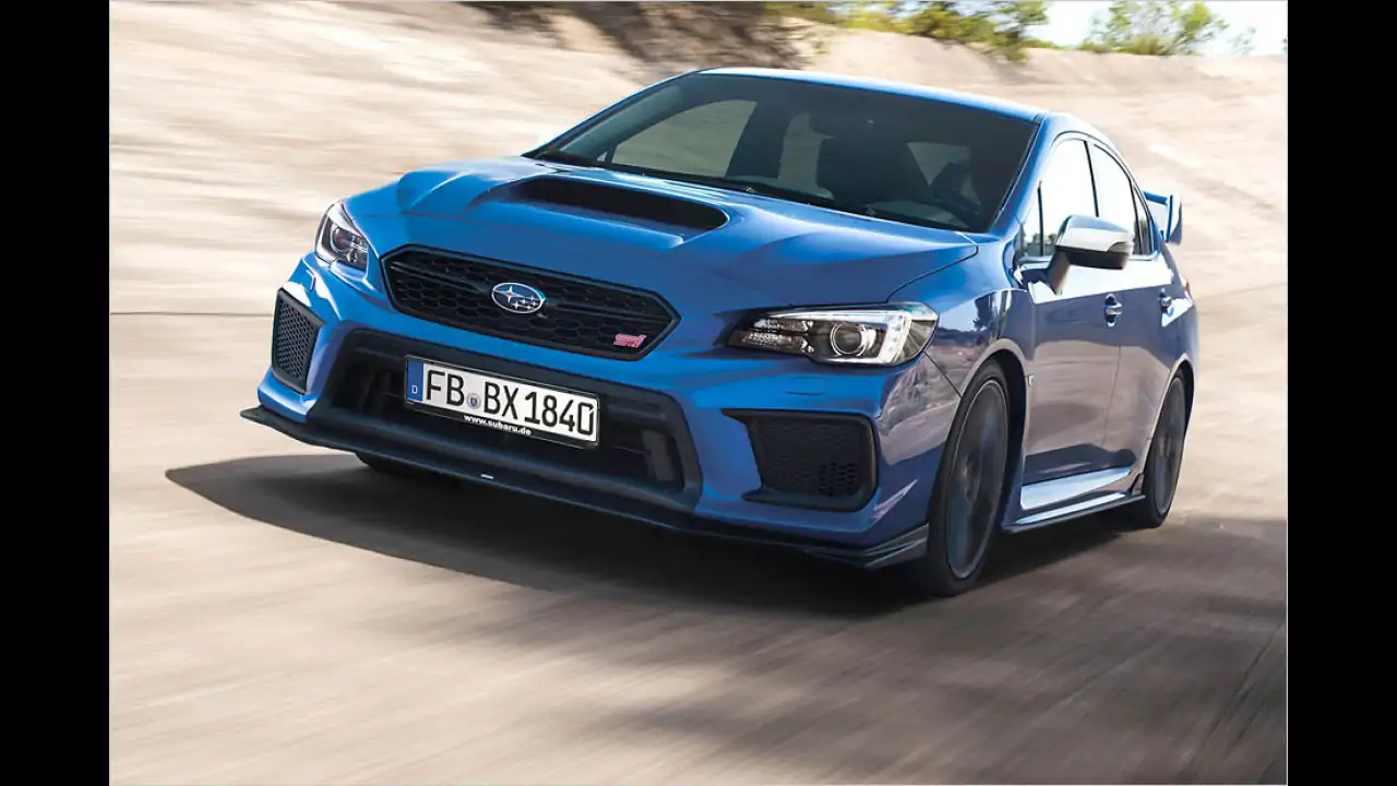 Subaru Wrx Sti Vor Dem Ende