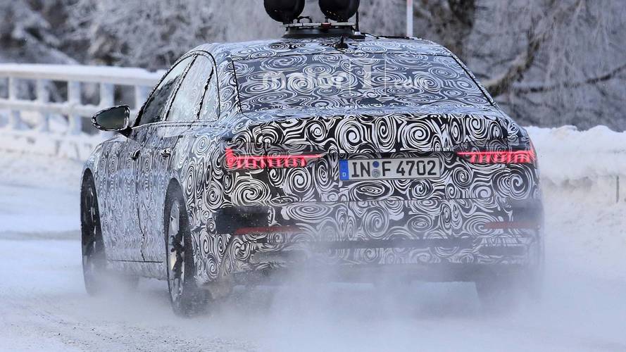 2019 Audi A6 spy photo