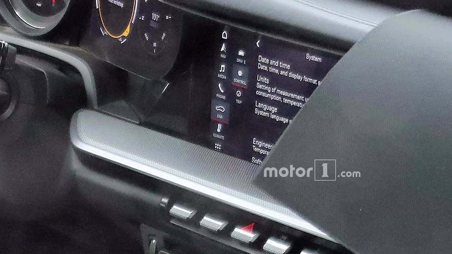Porsche 911 2019 fotos espía del interior