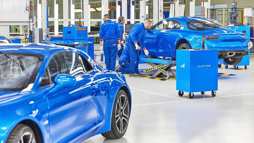Alpine A110 Factory