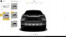 Lamborghini Urus, il configuratore online